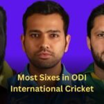 Most Sixes in ODI International Cricket