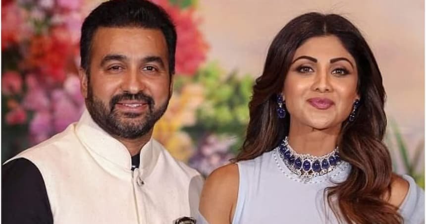 Raj Kundra and Shilpa Shetty