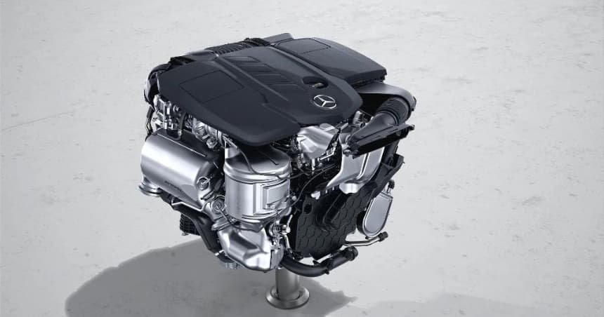 Mercedes Benz GLE Engine