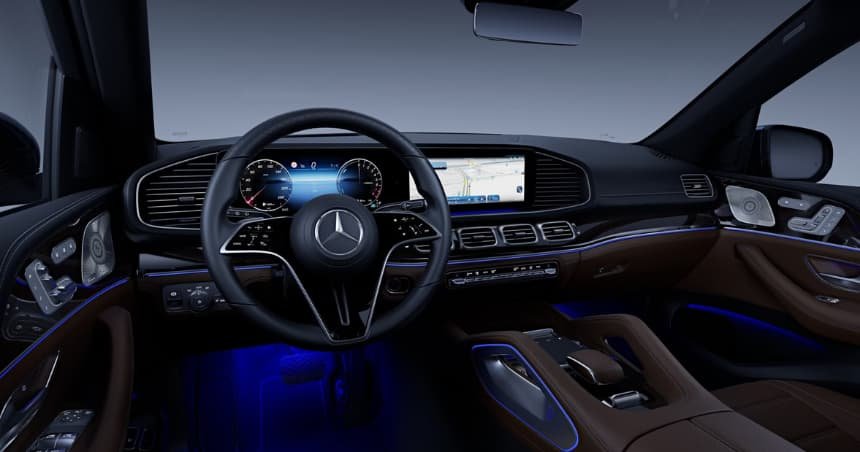 Mercedes Benz GLE front end Interior