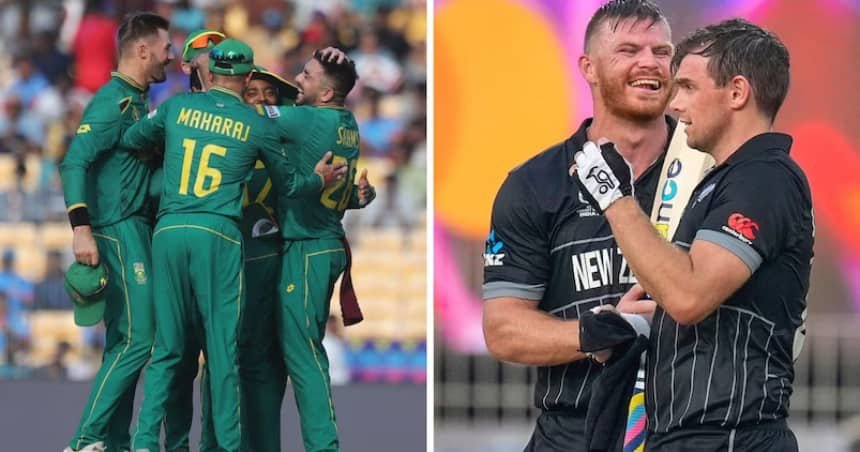 New Zealand vs South Africa World Cup Match