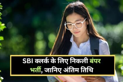 SBI Clerk Notification 2023