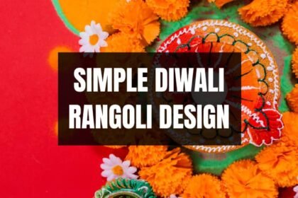 Simple Diwali Rangoli Design