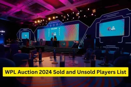 WPL Auction 2024 Sold and Unsold Players List