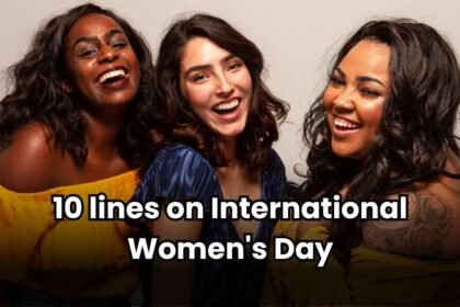 10 lines on International Women's Day