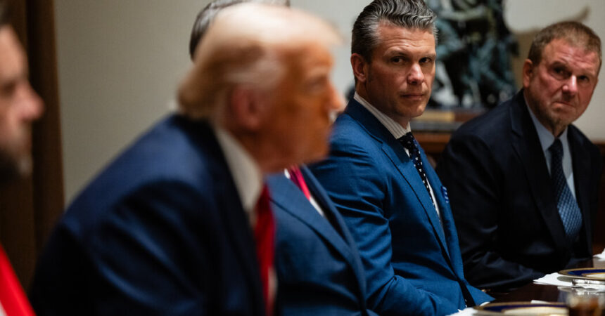 Trump Administration Live Update: Hegseth says he will not return after another signal chat episode