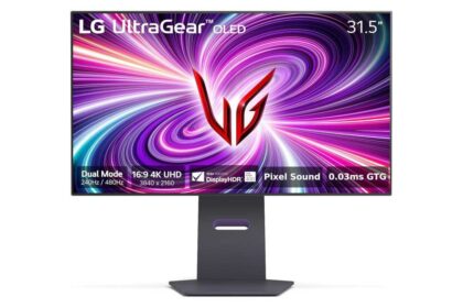 LG UltraGear 31.5 OLED
