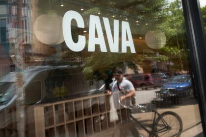 Stocks making the biggest moves midday: AMAT, NVO, CAVA, VST