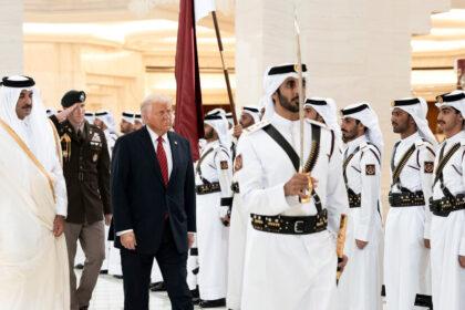 Live Updates: Trump Lands in Qatar After Meeting Militant Who Now Leads Syria