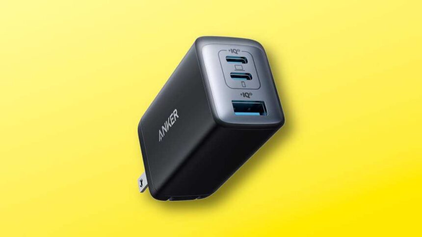 Anker Nano 3-port USB-C wall plug charger block promo