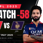 RCB vs KKR Live Score, IPL 2025: Royal Challengers Bangalore hosted Kolkata Knight Riders in the first match after resumption