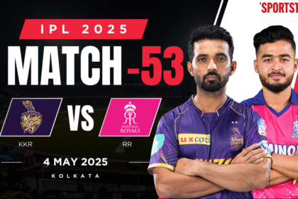 KKR vs RR Live Score, IPL 2025: Kolkata Knight Riders faced Rajasthan Royals, in search of second consecutive win