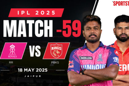 RR vs PBKS Live Score, IPL 2025: Punjab Kings visited Rajasthan Royals, with playoff spots