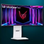 LG UltraGear 34GS95QE OLED gaming monitor promo