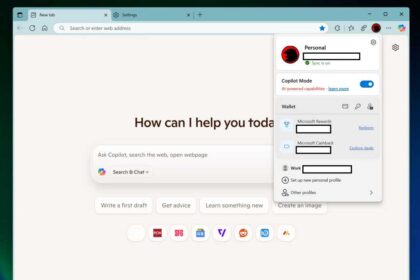 Microsoft Edge Copilot Mode primary