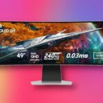 Samsung Odyssey OLED G9 gaming monitor promo