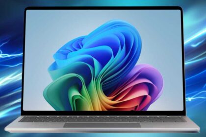 Microsoft Surface Laptop 7th Edition with background