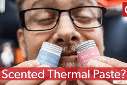 Adam Patrick Murray sniffs Frost X55 scented thermal paste