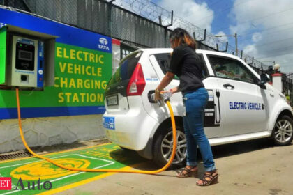 Survey for electric vehicle charging stations planned for condos in Noida, TK247