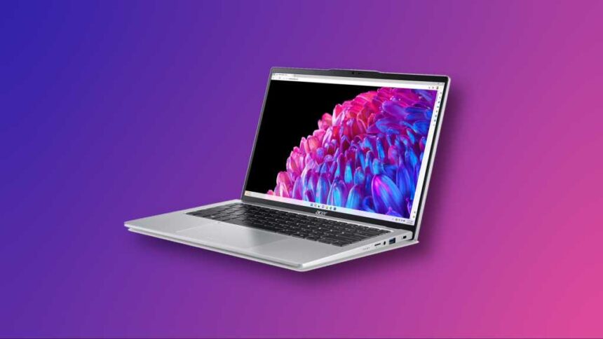 Acer Swift Go 14 laptop promo