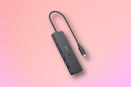 Anker 4-port USB hub promo