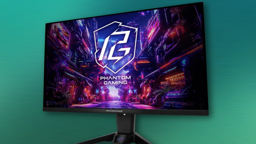 ASRock OLED gaming monitor