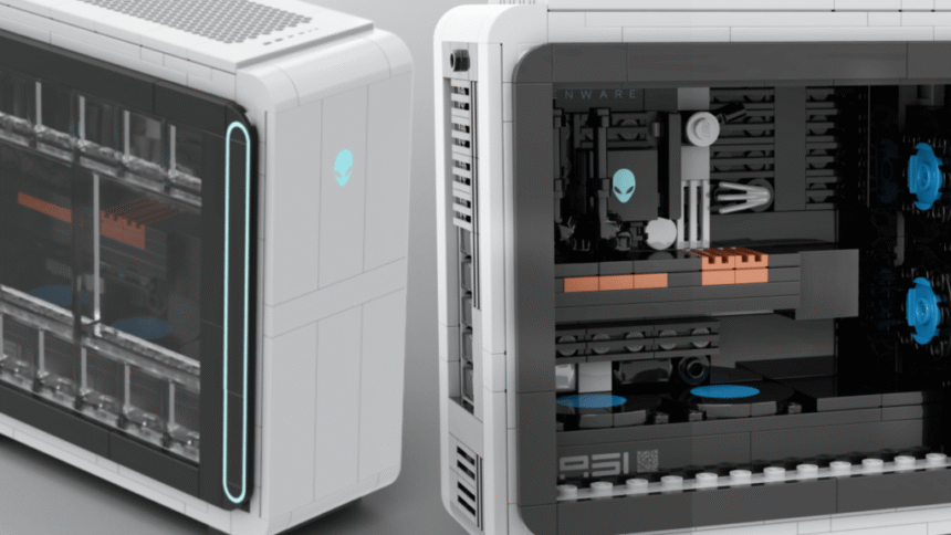 Alineware lego gaming desktop