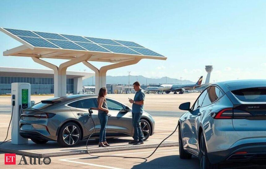 India's first solar-powered, second-life battery integrated EV charging station is in Bengaluru, TK247